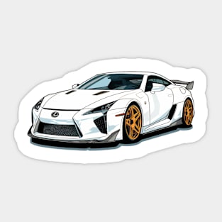 LFA JDM Cartoon Print Sticker